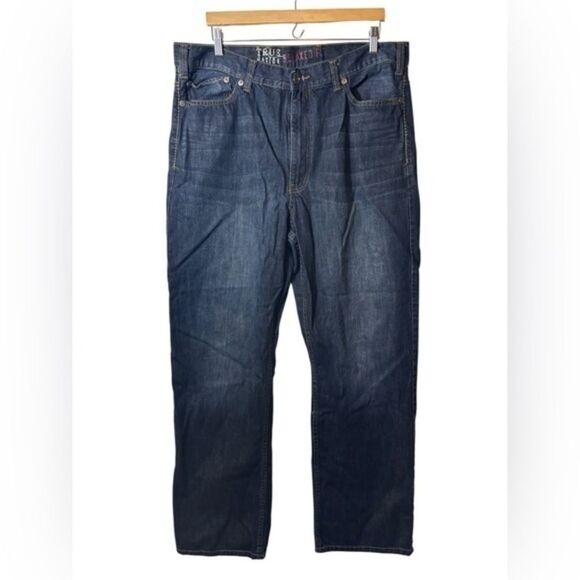 TRUE NATION | relaxed fit denim blue jeans 40X34 40 X 34 - Picture 1 of 5